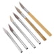 thumbnail image 5 of Cuchillo de ágata Pulidor de ágata de plata de diferentes formas para joyería de plata esterlina de oro Platino, 5 of 8