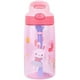thumbnail image 2 of Botella de agua para niños de 16 oz con pajita abatible, asa de transporte flexible y botón fácil de presionar, sin BPA, muy adecuada para la escuela y la botella de agua deportiva para niños Adepaton WMZY-490-4, 2 of 8