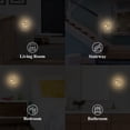 thumbnail image 5 of Yayeee LED Night Lights with Motion Detectors Auto Dusk to Dawn Light Sensors, 2 Pack, Black Abstract, 5 of 7
