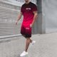 thumbnail image 2 of Playeras Estampadas Para Hombre, Camiseta Holgada Con Estampado De Letras De Ciudad Para Hombre, Conjunto De Ropa Deportiva De Verano, Ropa Deportiva Informal, 2 of 4