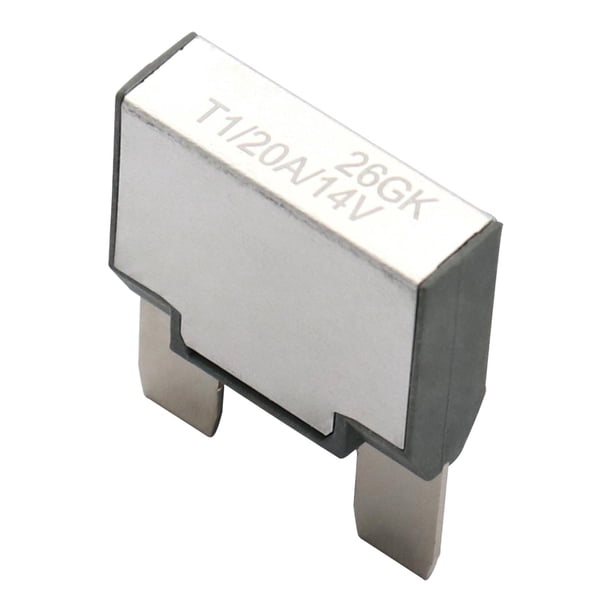 Disyuntor fusible T1, reinicio automático, cuchillas anchas, duradero, tamaño pequeño, reiniciable 20A