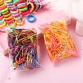 thumbnail image 3 of Juego De Bandas De Goma Con Pinza Para El Cabello Para Niñas, 3 of 5