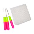 thumbnail image 4 of Siruishop Mesh Cloth for Latch Hook Carpet Crochet Sturdy Rug Making Supplies Professional 50cmx100cm, 4 of 8