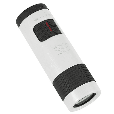 HOT Telescope 10-30x21 Zoom Mini Portable Spotting Scope Camping Equipment Tourism Optical Sight WHITE