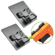 Stinger Magnetic Gun Holder w/Safety Trigger Guard Protection, w/Heavy Duty Sticky Pad, Non-Drill Wall Mount Gun Rack