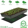 thumbnail image 5 of Seetaras 10" x 20.75"Seedling Heat MatDurable plant Heating Mat Warm Hydroponic Heating Pad for Seed Starting Germination Hydroponics Brewing, 5 of 9