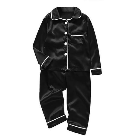 

Christmas Family Matching Pajamas Long Sleeve Pj Set Festival Party Sleepwear with Button Comfy Nightwear Lounge