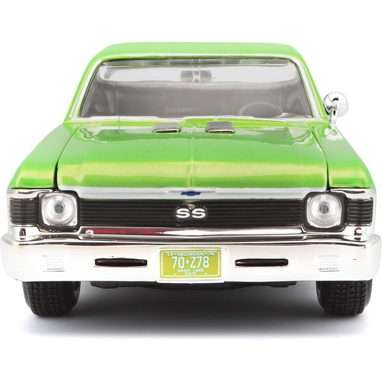 マイスト製　AII St⭐︎rs 1/24 シボレー　NOVA SS COUPE 1970 chevrolet nova ss coupe hard top, blue - maisto 31262