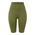 thumbnail image 5 of idosla 3D Compression Shorts for Women, Tummy Control Butt Lift Sculpt Leggings, High Waist Yoga Shorts for Gym (Green, XL), 5 of 6