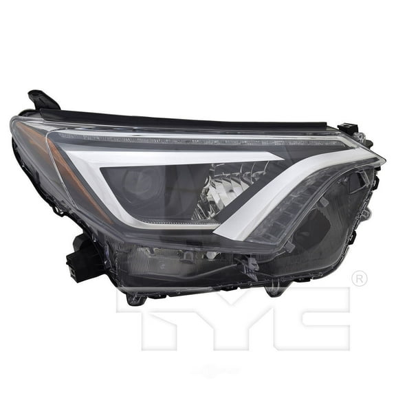 TYC 20-9791-00-9 Capa Certified Headlight Assembly Fits select: 2016 TOYOTA RAV4 LIMITED, 2017 TOYOTA RAV4 LIMITED/SE/PLATINUM