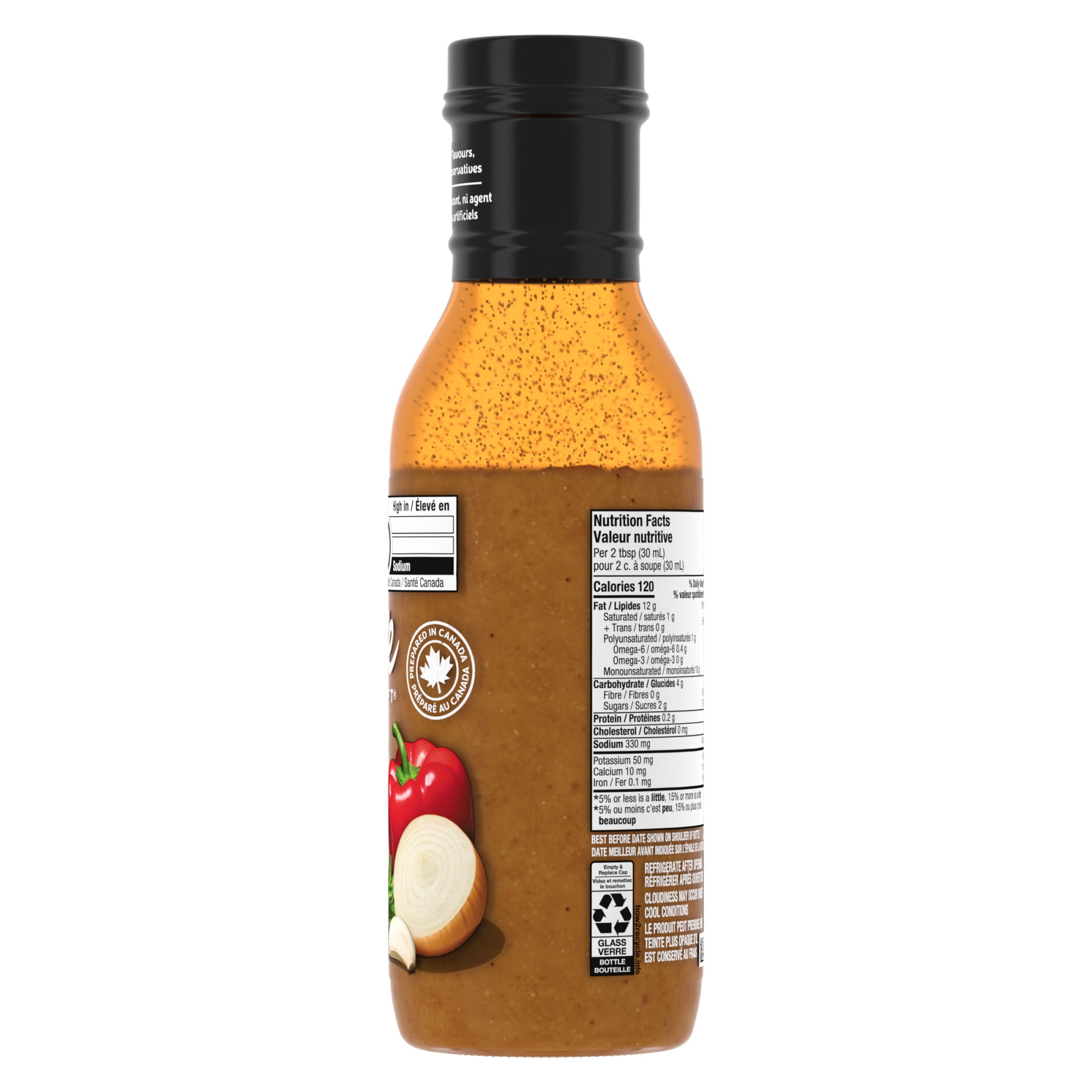 Vinaigrette Et Marinade Italienne Classique Pure J.L. Kraft, Bouteille