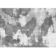 thumbnail image 1 of Ahgly Company Indoor Rectangle Abstract Gray Modern Area Rugs, 3' x 5', 1 of 4