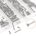thumbnail image 4 of #2 X 1/4"" 3/8"" 1/2"" 5/8"" 3/4"" Juego De Tornillos Para Madera Helifouner 240 Piezas Kit Surtido De Tornillos Autorroscantes De Cabeza Avellanada Phillips Tornillos Para Madera De Cabeza Plana Phil, 4 of 5