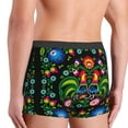 thumbnail image 5 of Fotbe Roosters and Flowers Men’s Total Support Pouch Boxer Briefs, X-Temp Cooling, Moisture-Wicking Underwear, Regular, Long-leg and Trunk-Small, 5 of 9