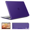 thumbnail image 1 of Funda IBENZER para MacBook Air de 13 pulgadas (2018-2022), color morado, 1 of 9