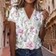 thumbnail image 2 of Blusas elegantes para mujer, túnica con cuello en V de encaje, camisetas informales, camisetas sin mangas, ropa femenina FLhrweasw Nuevo, 2 of 9