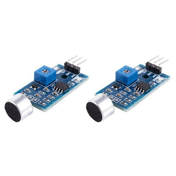 2X 3.3V/3.5V LM393 Microphone Amplifier Sound Sensor MIC Voice Module for