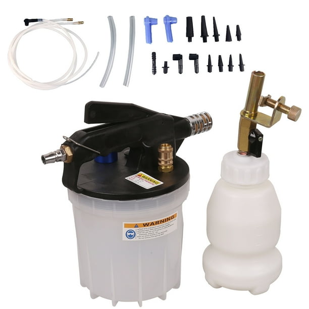 Miumaeov 2L Pneumatic Brake Fluid Bleeder Kit 2.1 Quarts Car Brake Clutch Fluid Bleeding Kit