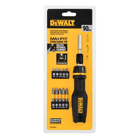 DEWALT MAX FIT Telescoping Multi-Bit Screwdriver Set