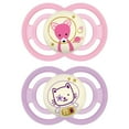 thumbnail image 2 of MAM Perfect Night Pacifiers, Glow in the Dark Pacifiers (2 pack), MAM Pacifiers 16 Plus Months, Best Pacifier for Breastfed Babies, Assorted, Baby Pacifier, 2 of 11