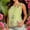 Yellow, variant on HOMBOM Womens Tank Tops Sleeveless Chiffon Floral Summer Loose Fit T Shirts for Ladies