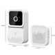 thumbnail image 3 of Timbre de vídeo inalámbrico inteligente con control remoto, timbre visual inteligente, intercomunicador doméstico, visión nocturna HD, wifi, timbre de seguridad recargable, timbre inteligente., 3 of 8