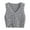 Grey, variant on Women's V-Neck Knit Sweater Vest Solid Color Argyle Plaid Preppy Style Sleeveless Crop Knit Vest Women's Pullover Sweater Vest Loose Fit Sleeveless Tank Top Black L