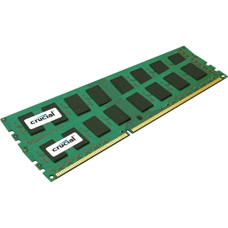 Crucial 32GB Kit (16GBx2), 240-pin DIMM, DDR3 PC3-12800 Memory Module - 32 GB (2 x 16 GB) - DDR3