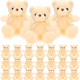 thumbnail image 1 of Peluche de peluche Hyden Bear, 30 cm, 24 unidades, para bebé, color beige, 1 of 7