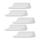 thumbnail image 1 of 50 pares de cubiertas de patio de esquí desechables regalos de patio de esquí para la tienda de baño de pies Whiteeusize 35 a 43, 1 of 8