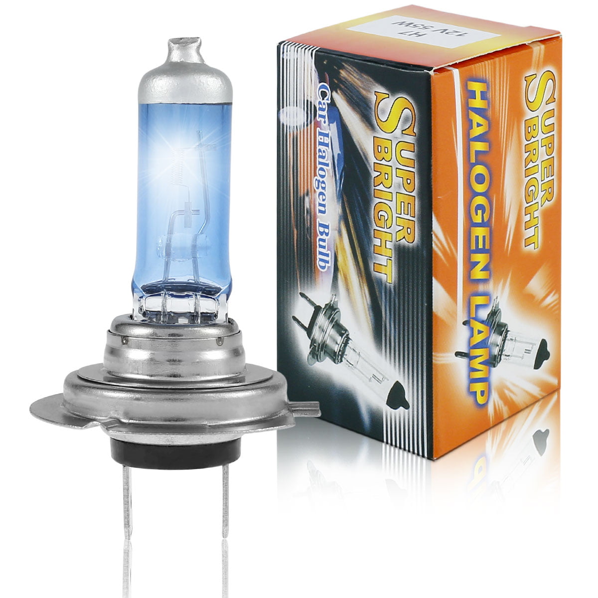 H7 LED Headlight Conversion Kit COB Bulb 1000LM White Low Beam Bulbs 1 PC Fast 