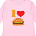 thumbnail image 4 of Inktastic I Love Cheeseburgers Boys or Girls Long Sleeve Toddler T-Shirt, 4 of 5