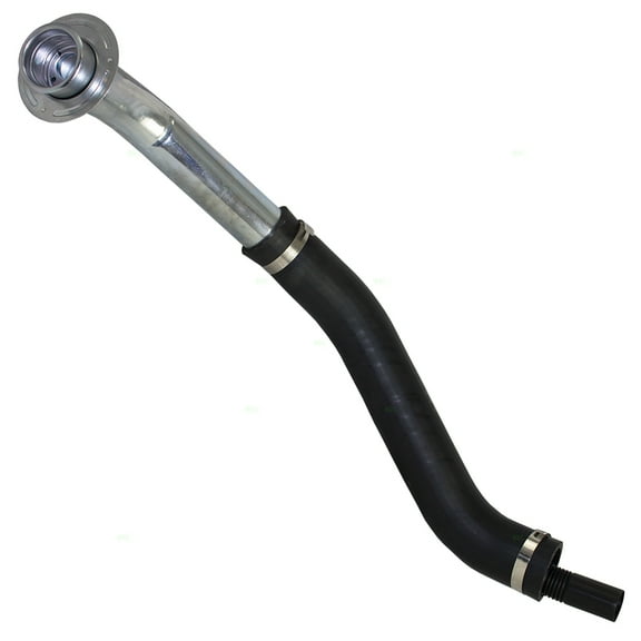 Brock Replacement Gasoline Mid-Ship Tank Fuel Filler Neck Compatible with 1990-1996 F150 Pickup Truck F4TZ 9034 A 577-220