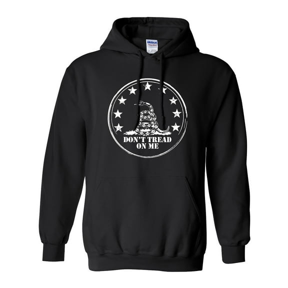 Don't Tread On Me Adult Hooded Sweatshirt