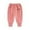 Pink, variant on Uxgjfwu Infant Sweatpants Solid Color Pants Toddler Trousers Baby Boys and Girls Plush Pants Winter Warm Pants