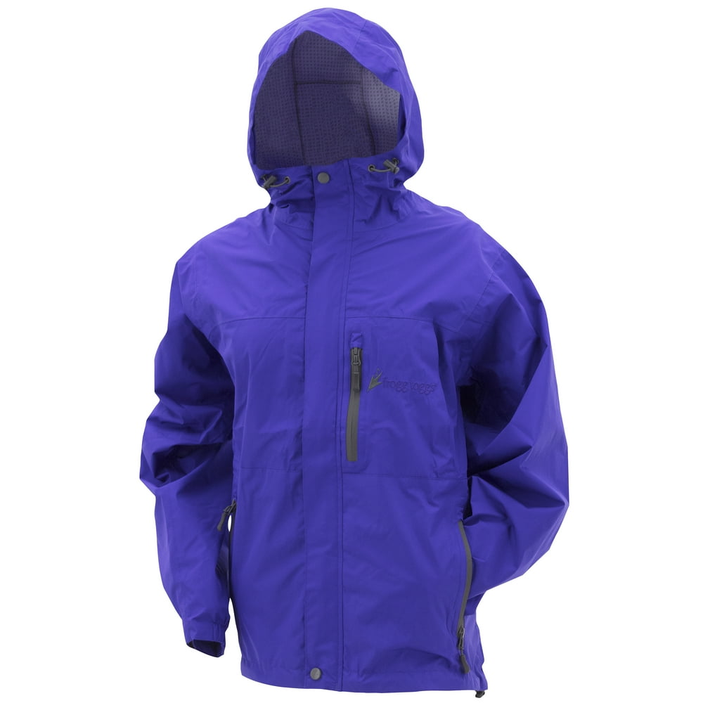 Frogg Toggs Women's Java 2.5 Waterproof Rain Jacket Size XL, Purple