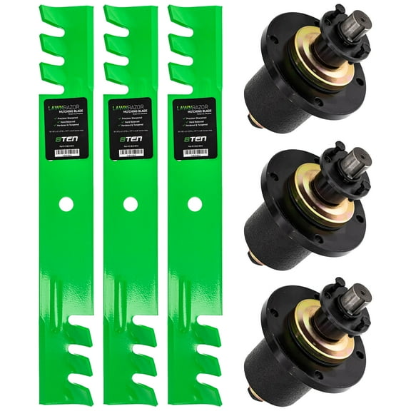 8TEN Spindle Toothed Blade Kit for Wright Stander 52 ZTO 52 71460134 MK1002089