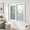 24" x 24", variant on Vinyl Basement Sliding Window 24" X 12" White