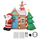 thumbnail image 2 of Modelo inflable de Navidad, casa de árbol de Navidad inflable, modelo de Papá Noel inflable, casa de árbol de Navidad inflable, resistente y resistente, 2 of 14