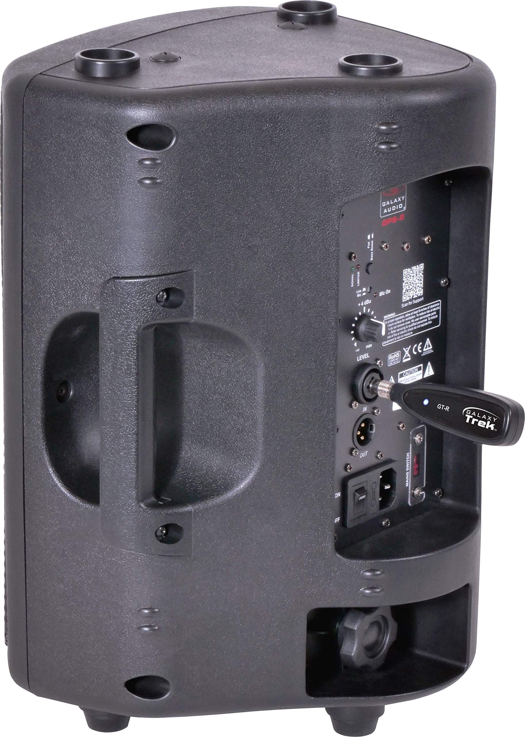 Trek acoustic transducer pickup delivers quality wireless audio to numerous on the go applications