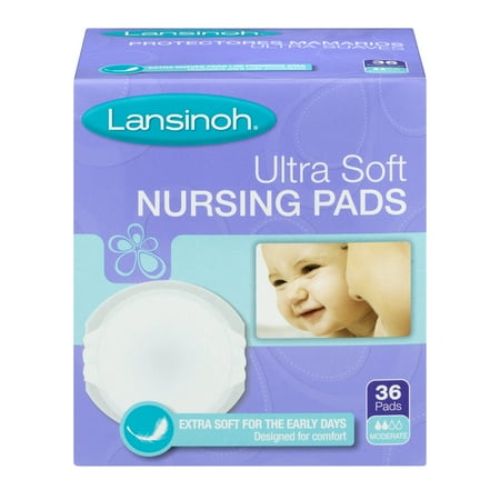 Lansinoh Disposable Ultra Soft Nursing Pads , 36 ct