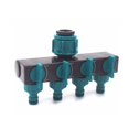 thumbnail image 3 of Adaptador De Riego Divisor De Manguera Conectores De Manguera De Agua De 4 Vías Conectores De Grifo De Rosca Hembra Minnieouse HA018498-00, 3 of 7