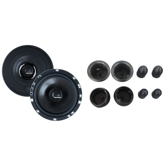 Memphis Audio MS60V - 6.5" Oversized Convertible Set and MSCKIT M Series Coaxial to Component Conversion Kit