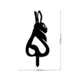 thumbnail image 3 of TIELUTT Easter Garden Decorations Easter Egg Rabbit Ground Insert Decoration Memorial Stake with Picture Banners and Signs Customize with Picture Vegetables Large Garden Flag Holder Garden Dome, 3 of 7