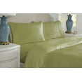 thumbnail image 5 of Pointehaven 620 Thread count Long staple cotton Moss 4 pc sheet set, California King, 5 of 8