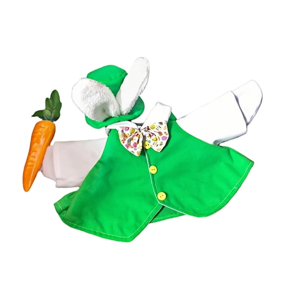 Mareep Large White Decorative Garden Goose Outfit - 23 Inch Easter & Christmas Yard Decor for Porch, Patio, Lawn - Waterproof Outdoor Holiday Decoration Goose Goose Outfit