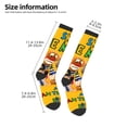 thumbnail image 3 of Saiise Sml Jeffy Ap Funny Socks Men Women Boys Kids Adults Novelty Graphic Crew Tube Socks Crazy Design Casual Dress Socks for Sports,Running,Travel, 3 of 7