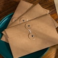 thumbnail image 4 of HAMPPLIES 20Pcs Large Brown Envelopes for Documents Rectangular Shape for Office Use, 4 of 8