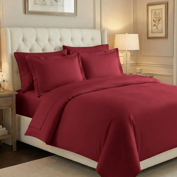Superior Wickenden Egyptian Cotton Solid Duvet Cover Set
