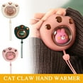 thumbnail image 4 of SharkTRUE Cute Claw Hand Warmer, Rechargeable Cute Paw Electric Hand Warmer, 3 Hand Levels Warme Rechargeable Heating Electric, 4 of 9